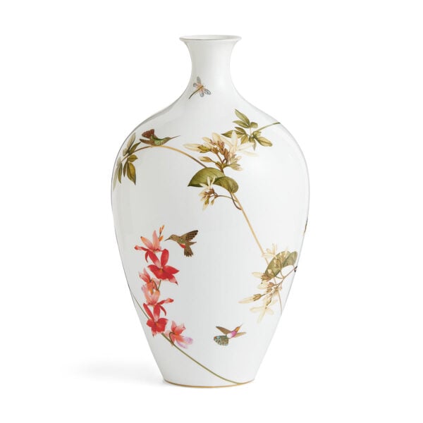 701587436854-Wedgwood-Hummingbird-Vase 35cm-front-1200x1200-100KB Wedgwood Hummingbird Large Vase | Kneen & Co