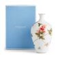 Wedgwood Hummingbird Medium Vase with Wedgwood’s signature blue gift box defined by expressive floral motifs and an artfully sculpted bird finial finished with 22-carat gold detailing | Kneen & Co