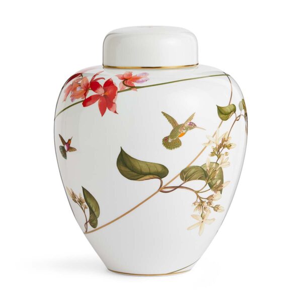 701587436878-Wedgwood-Hummingbird-Lidded Vase 25cm-front-1200x1200-100KB Wedgwood Hummingbird Large Lidded Vase | Kneen & Co
