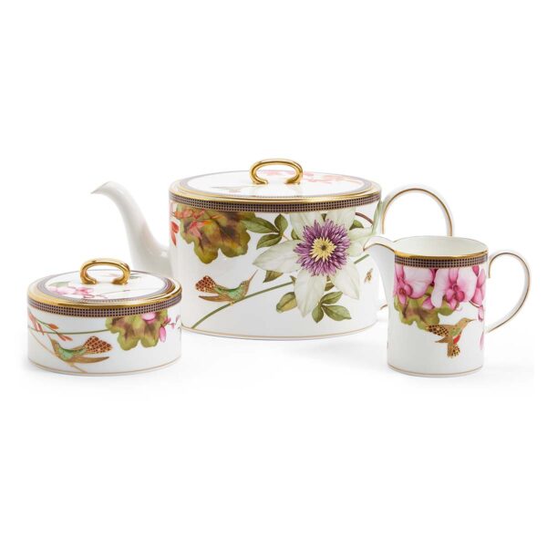 701587439763-Wedgwood-Hummingbird-Teaware-3-Piece-Set-Teapot-Sugar-Cream-front-1200x1200-100KB Wedgwood Hummingbird 3-piece Teaware Set | Kneen & Co