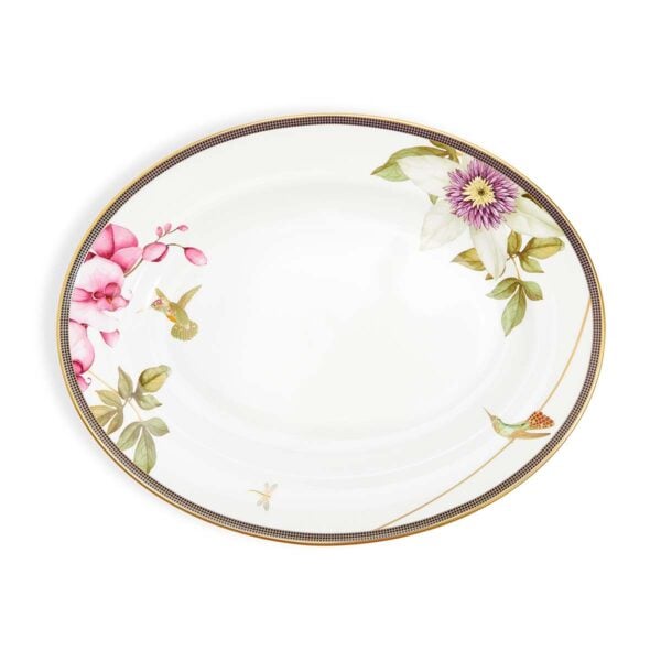 Wedgwood Hummingbird Oval Platter | Kneen & Co