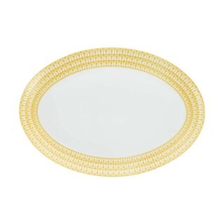 Christofle Malmaison Riviera Oval Platter | Kneen & Co