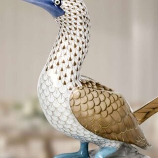 Herend_Blue-Footed_Booby_MOOD_1200w_100kb Herend Blue-Footed Booby Porcelain Figure | Kneen & Co