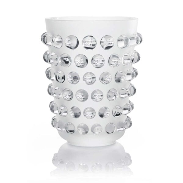 Lalique Mossi XXL Vase Clear | Kneen & Co