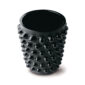 Lalique Mossi XXL Vase Black | Kneen & Co