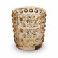 Lalique Mossi Votive Gold Luster | Kneen & Co