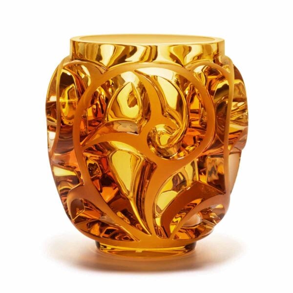 LALIQUE-10410700-Vase-Tourbillons-ambre-1200x1200-100KB Lalique Tourbillons Vase Amber | Kneen & Co