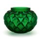 Lalique Languedoc Small Vase Green | Kneen & Co