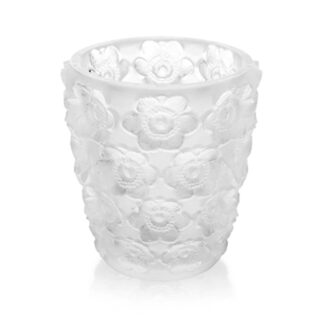 Lalique Anemones Votive Clear | Kneen & Co