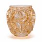 Lalique Tourbillons Small Vase Gold Luster | Kneen & Co
