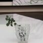 Lalique Bacchantes Small Vase set on table | Kneen & Co