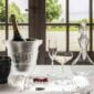 Lalique Barware set on table | Kneen & Co