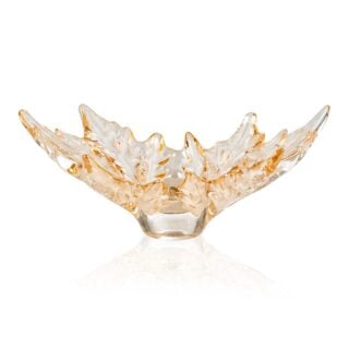 Lalique Champs-Élysées Small Bowl Gold Luster | Kneen & Co