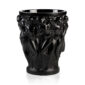 Lalique Bacchantes Small Vase Black | Kneen & Co