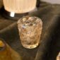 Lalique Anemones Votive Gold Luster | Kneen & Co