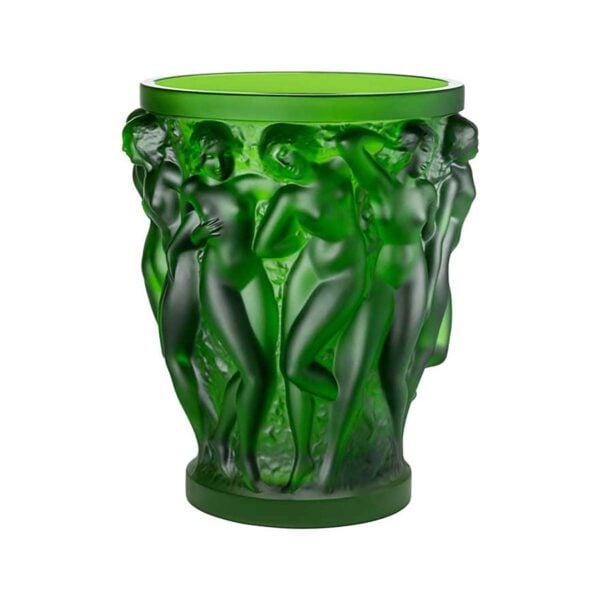 LALIQUE-10788700-Vase-Bacchantes-vert-amazone-packshot-1200x1200-100KB Lalique Bacchantes Vase Green Amazon | Kneen & Co