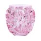 Lalique Tourbillons Small Vase Pink Luster | Kneen & Co