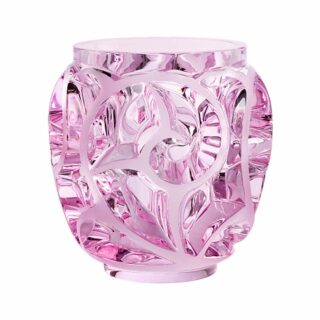 Lalique Tourbillons Vase Pink Luster | Kneen & Co