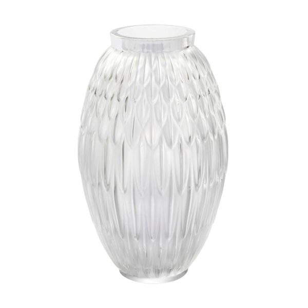 LALIQUE-10811100-Plumes-Grand-Vase-Clear-Crystal-1200x1200-100KB Lalique Plumes Grand Vase Clear | Kneen & Co