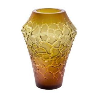 Lalique Caldera Vase Canyon | Kneen & Co