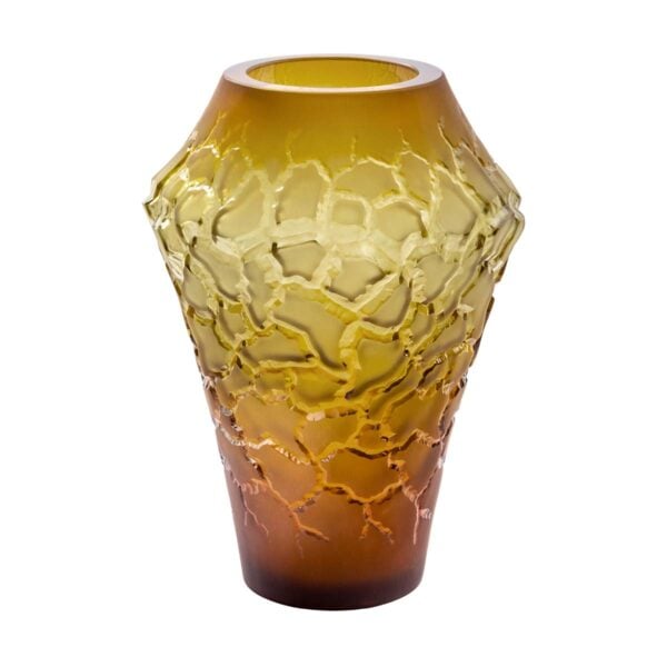 Lalique Caldera Vase Canyon | Kneen & Co
