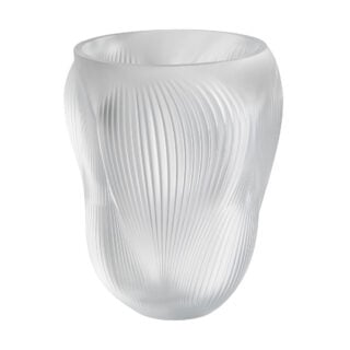 Lalique Alizé Large Vase Clear | Kneen & Co