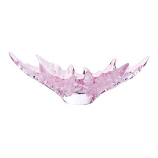 Lalique Champs-Élysées Small Bowl Pink Luster | Kneen & Co