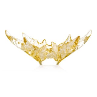 Lalique Champs-Élysées Bowl Gold Luster | Kneen & Co