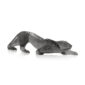 Lalique Zeila Panther Large Sculpture Grey | Kneen & Co