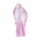 Lalique 2 Parakeets Sculpture Pink Luster | Kneen & Co