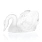 Lalique Swan Head Down Sculpture Clear | Kneen & Co