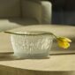 Lalique Bacchantes Bowl set on table | Kneen & Co