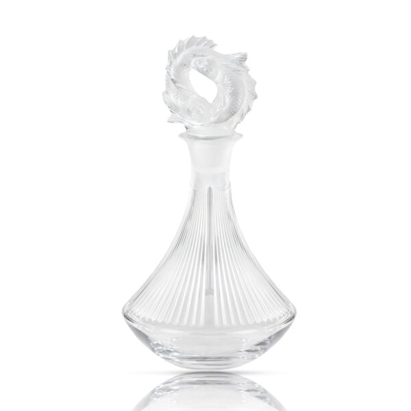 Lalique 2 Poissons Decanter | Kneen & Co