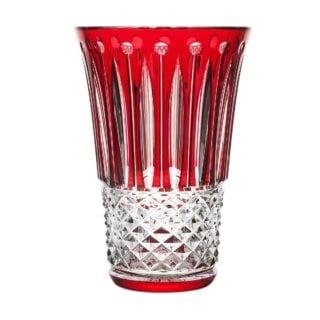 Saint-Louis Crystal Tommyssimo Red Medium Vase | Kneen & Co