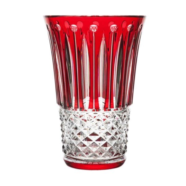 SAINTLOUIS-12448321-Vase-Tommyssimo-Red-1200x1200-100KB Saint-Louis Crystal Tommyssimo Red Medium Vase | Kneen & Co