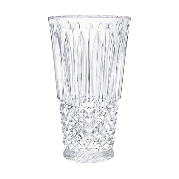 SAINTLOUIS-12448400-Tommyssimo-Largevase-Front-1200x1200-100KB Saint-Louis Crystal Tommyssimo CLear Large Vase | Kneen & Co