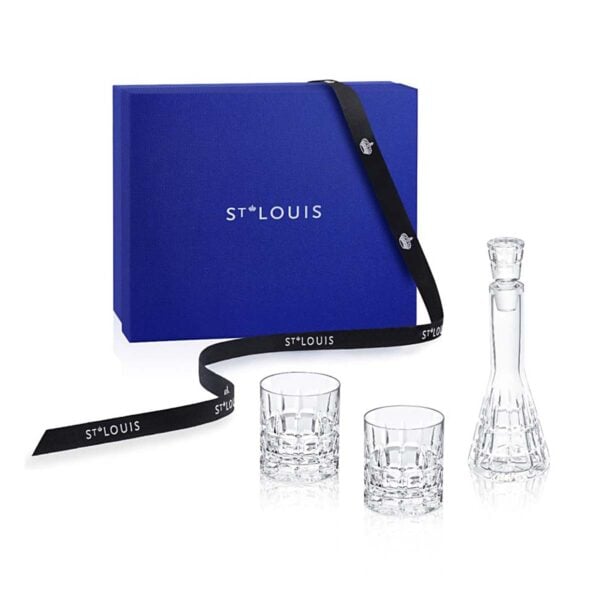 SAINTLOUIS-12690400-coffret-manhattan-precious-time-rvb-1200x1200-100KB Saint-Louis Crystal Manhattan Precious Time Gift Set | Kneen & Co