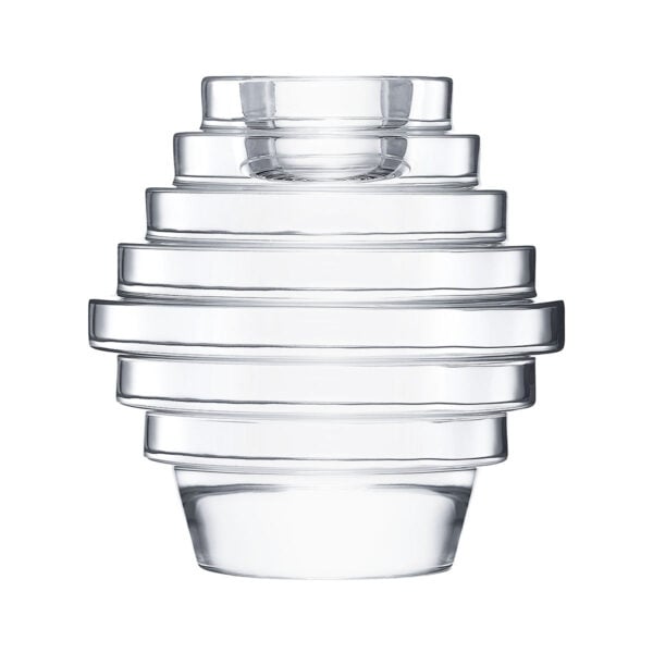Saint-Louis Crystal Oxymore Small Candlestick | Kneen & Co