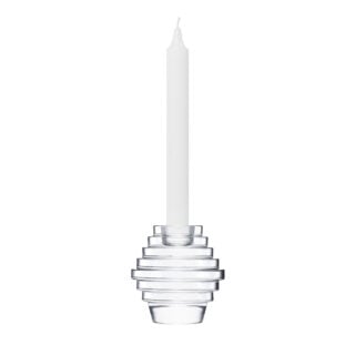 Saint-Louis Crystal Oxymore Small Candlestick | Kneen & Co