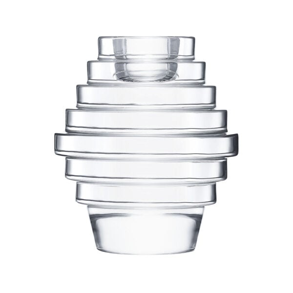 SAINTLOUIS-14074200-Oxymore-BougeoirGM-face-1200x1200-100KB Saint-Louis Crystal Oxymore Large Candlestick | Kneen & Co