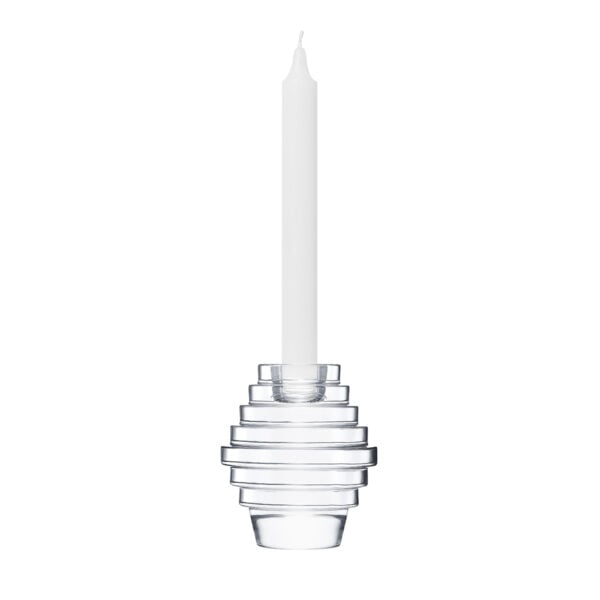 SAINTLOUIS-14074200-Oxymore-BougeoirGM-facebougie-1200x1200-100KB Saint-Louis Crystal Oxymore Large Candlestick | Kneen & Co