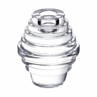 Saint-Louis Crystal Oxymore Large Candlestick | Kneen & Co