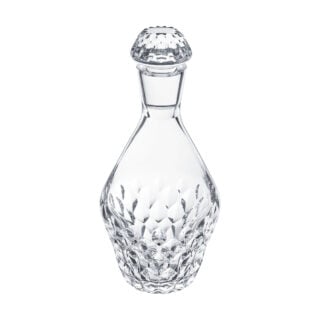 Saint-Louis Crystal Folia Round Decanter | Kneen & Co