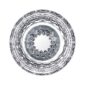 Saint-Louis Crystal Folia Round Decanter | Kneen & Co