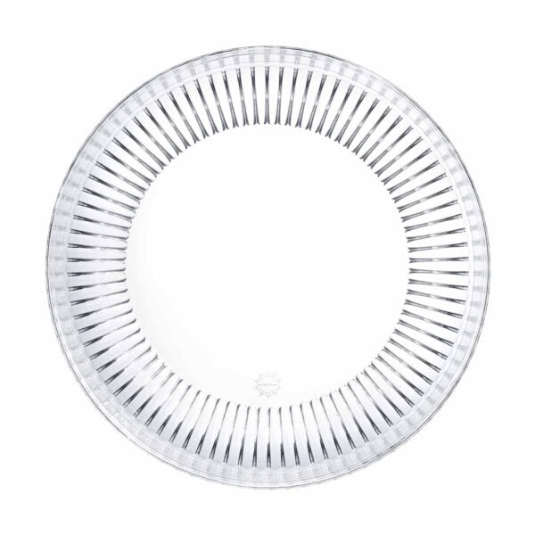 SAINTLOUIS-17012100-Cadence-Medium-bowl-Top Saint-Louis Crystal Cadence Medium Bowl | Kneen & Co