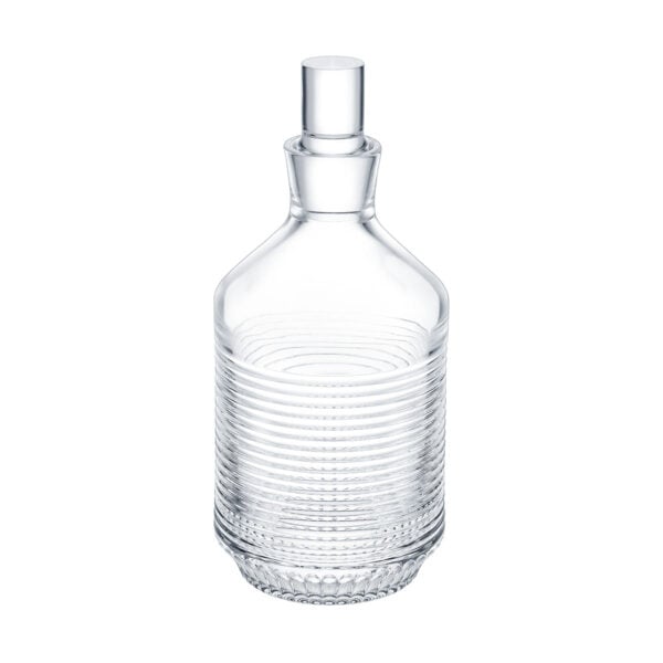 SAINTLOUIS-17020100-Cadence-Round-decanter-Diving Saint-Louis Crystal Cadence Round Decanter | Kneen & Co