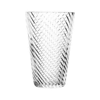 Saint-Louis Crystal Plurielle Cross Cut Vase | Kneen & Co