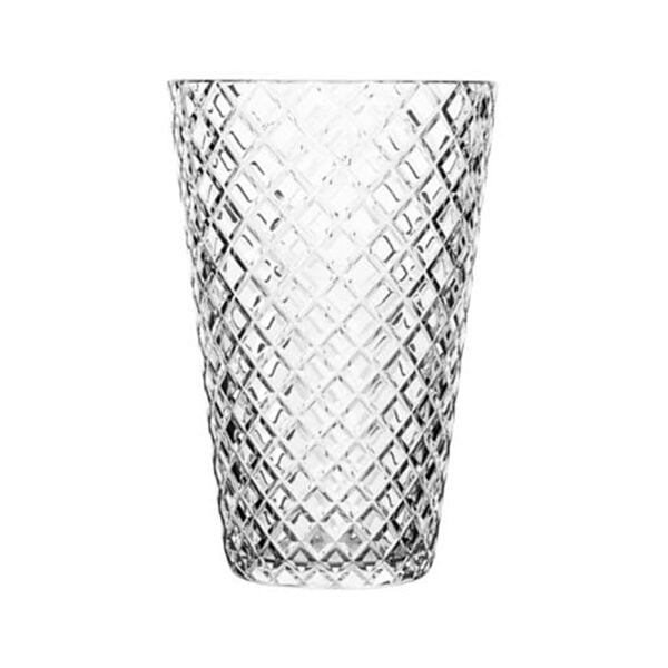 SAINTLOUIS-47033300-plurielle-medium-vase-cross-cut-front-1200x1200-100KB Saint-Louis Crystal Plurielle Diagonal Cut Vase | Kneen & Co