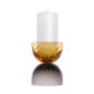 Saint-Louis Crystal Les Endiables Large Candlestick | Kneen & Co