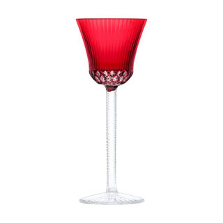 Saint Louis Crystal Apollo Red Colored Hock | Kneen & Co